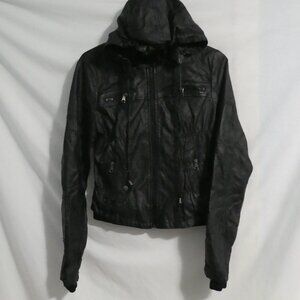 SI SONO By CAVALINI | medium | Zip-Up Chocolate Brown Jacket | Removeable Hood